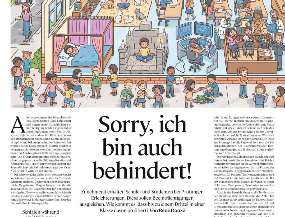 Eine Prüfungskultur ohne Nachteilsausgleiche